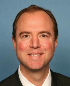 Adam Schiff, congressional representative of the good-mommy-state in his good-mommy makeup