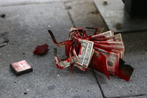 Bloody money on the streets of Los Angeles, left on the table by the HPOA, which is evidently courting its own destruction at the hands of the first plaintiff's attorney who notices the opportunity.