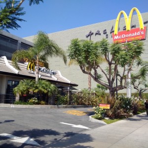 Jittery little psychopath Carol Massie's McDonald's at DeLongpre Avenue and Vine Street, just sitting there not "really car[ing] about anything except that they make a profit."