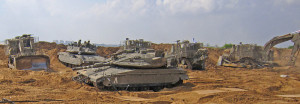 Bulldozers, another essentially useful invention turned into a tool of social warfare, pictured in the process of urbicide in Israel in 2014.  Is this the future of Hollywood?