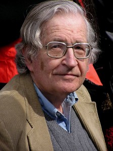 Noam Chomsky in 2004.  He was married to a Carol Schatz but not the Carol Schatz.