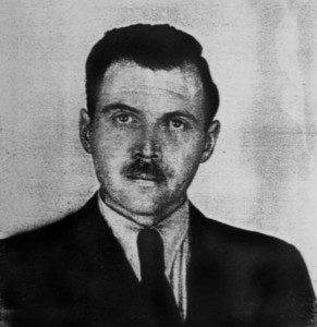 It's crucial to include a photograph of Josef Mengele whenever human experimentation is mentioned, even if he's not really explicitly referred to in the text.