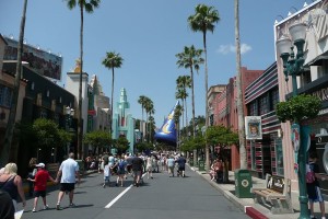 Evidently some Disney theme park somewhere east of San Bernardino actually has a through-the-looking-glass replica of a Hollywood Boulevard that might have been real right here in the most real neighborhood in the most real city in the world.