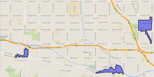 There are only three BIDs in the Valley, and none of them in Van Nuys.  Hence it's not so surprising that technically illegal but magically, enchantingly, overwhelmingly wonderful celebrations of free humanity flourish without (yet) being crushed under the iron heels of BID Patrol cop wannabes and their enablers.