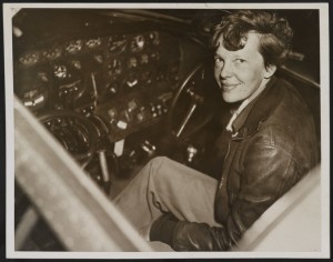 Amelia Earhart, mere moments before Proposition 47 reached back in time, grabbed her right out of her airplane, and made her vanish into thin air, never to be seen again, just like it's doing to our quality of life right here in sunny Los Angeles.  Curse you, bleeding-hearted liberals!
