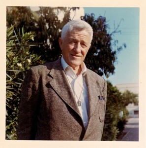 Ammon Hennacy in Santa Monica in July, 1966.
