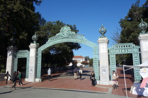 Any excuse to display an image of the lovely Sather Gate will suffice!