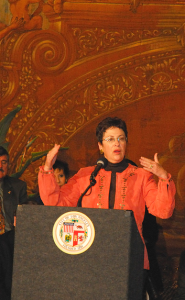 Carol Schatz in January 2008 at Bringing Back Broadway.