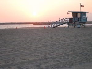 The sun sets on a free Venice Beach for the last time as a new era of totalitarian private/public partnership threatens to ruin everything.